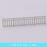 Maxbell Dollhouse Mini Guardrail Railing Model for Kids DIY Fairy Garden Accessories 4x0.7cm