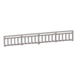 Maxbell Dollhouse Mini Guardrail Railing Model for Kids DIY Fairy Garden Accessories 3.6x0.5cm