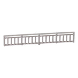 Maxbell Dollhouse Mini Guardrail Railing Model for Kids DIY Fairy Garden Accessories 3.6x0.5cm