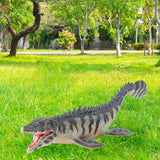 Maxbell Dinosaur Toy Decoration Educational Toy Realistic for Cabinet Home Bookshelf Grey Yellow