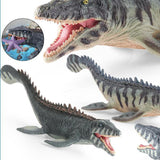 Maxbell Dinosaur Toy Decoration Educational Toy Realistic for Cabinet Home Bookshelf Grey