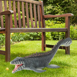 Maxbell Dinosaur Toy Decoration Educational Toy Realistic for Cabinet Home Bookshelf Grey