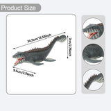 Maxbell Dinosaur Toy Decoration Educational Toy Realistic for Cabinet Home Bookshelf Grey