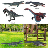 Maxbell Dinosaur Toy Statue Display Dinosaur Figure for Desk Home Housewarming Style A