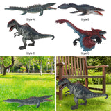Maxbell Dinosaur Toy Statue Display Dinosaur Figure for Desk Home Housewarming Style A