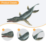 Maxbell Dinosaur Toy Moving Jaw Birthday Gift Realistic for Housewarming Office Desk Style A