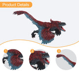 Maxbell Dinosaur Toy Statue Display Dinosaur Figure for Desk Home Housewarming Style D