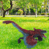 Maxbell Dinosaur Toy Statue Display Dinosaur Figure for Desk Home Housewarming Style D