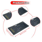 Maxbell Mini Car Garage Scene Mat Layout Non Slip Desktop 1/64 Parking Lot Mouse Pad
