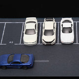 Maxbell Mini Car Garage Scene Mat Layout Non Slip Desktop 1/64 Parking Lot Mouse Pad