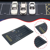 Maxbell Mini Car Garage Scene Mat Layout Non Slip Desktop 1/64 Parking Lot Mouse Pad