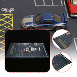 Maxbell Mini Car Garage Scene Mat Layout Non Slip Desktop 1/64 Parking Lot Mouse Pad