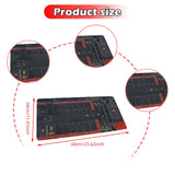 Maxbell 1/64 Scale Parking Lot Mouse Pad Desktop Nonslip Layout Garage Toy Mouse Pad