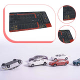 Maxbell 1/64 Scale Parking Lot Mouse Pad Desktop Nonslip Layout Garage Toy Mouse Pad
