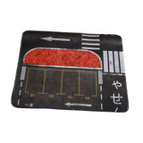 Maxbell 1/64 Scale Parking Lot Mouse Pad Nonslip Mini Diecast Car Garage 30 Cmx25 cm