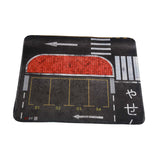Maxbell 1/64 Scale Parking Lot Mouse Pad Nonslip Mini Diecast Car Garage 30 Cmx25 cm