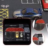 Maxbell 1/64 Scale Parking Lot Mouse Pad Nonslip Mini Diecast Car Garage 30 Cmx25 cm