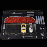Maxbell 1/64 Scale Parking Lot Mouse Pad Nonslip Mini Diecast Car Garage 30 Cmx25 cm