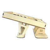 Maxbell Miniature Pinball Machine Handmade Assembly Interactive DIY 3D Wooden Puzzle