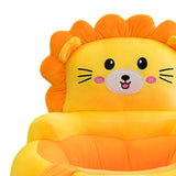 Maxbell Infants Support Chair Learning Sitting Cartoon Infant Sofa for Birthday Gift lion