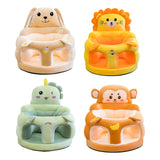 Maxbell Infants Support Chair Learning Sitting Cartoon Infant Sofa for Birthday Gift lion