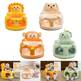 Maxbell Infants Support Chair Learning Sitting Cartoon Infant Sofa for Birthday Gift lion