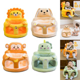 Maxbell Infants Support Chair Learning Sitting Cartoon Infant Sofa for Birthday Gift lion