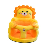 Maxbell Infants Support Chair Learning Sitting Cartoon Infant Sofa for Birthday Gift lion