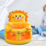 Maxbell Infants Support Chair Learning Sitting Cartoon Infant Sofa for Birthday Gift lion