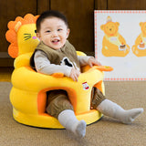 Maxbell Infants Support Chair Learning Sitting Cartoon Infant Sofa for Birthday Gift lion