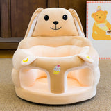 Maxbell Infants Support Chair Learning Sitting Cartoon Infant Sofa for Birthday Gift dog