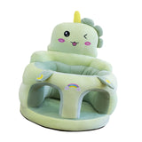Maxbell Infants Support Chair Learning Sitting Cartoon Infant Sofa for Birthday Gift Dinosaur