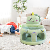 Maxbell Infants Support Chair Learning Sitting Cartoon Infant Sofa for Birthday Gift Dinosaur