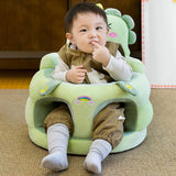Maxbell Infants Support Chair Learning Sitting Cartoon Infant Sofa for Birthday Gift Dinosaur