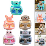 Maxbell Infants Support Chair Learning to Sit Versatile Cartoon for Girls Boys for Gift green