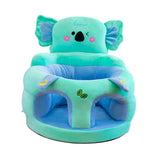 Maxbell Infants Support Chair Learning to Sit Versatile Cartoon for Girls Boys for Gift green