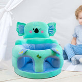Maxbell Infants Support Chair Learning to Sit Versatile Cartoon for Girls Boys for Gift green