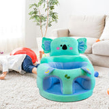 Maxbell Infants Support Chair Learning to Sit Versatile Cartoon for Girls Boys for Gift green