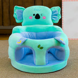 Maxbell Infants Support Chair Learning to Sit Versatile Cartoon for Girls Boys for Gift green