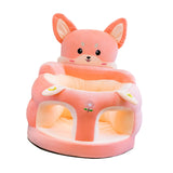 Maxbell Infants Support Chair Learning to Sit Versatile Cartoon for Girls Boys for Gift orange