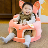 Maxbell Infants Support Chair Learning to Sit Versatile Cartoon for Girls Boys for Gift orange