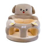 Maxbell Infants Support Chair Learning to Sit Versatile Cartoon for Girls Boys for Gift brown