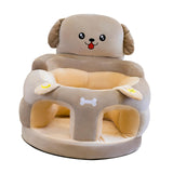 Maxbell Infants Support Chair Learning to Sit Versatile Cartoon for Girls Boys for Gift brown