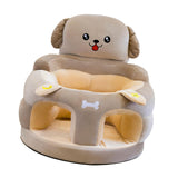 Maxbell Infants Support Chair Learning to Sit Versatile Cartoon for Girls Boys for Gift brown