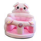 Maxbell Infants Support Chair Learning to Sit Versatile Cartoon for Girls Boys for Gift pink