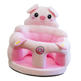 Maxbell Infants Support Chair Learning to Sit Versatile Cartoon for Girls Boys for Gift pink
