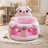 Maxbell Infants Support Chair Learning to Sit Versatile Cartoon for Girls Boys for Gift pink