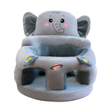 Maxbell Infants Support Chair Learning to Sit Versatile Cartoon for Girls Boys for Gift gray