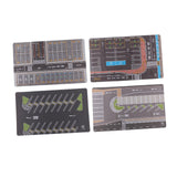 Maxbell 1/64 Scale Parking Lot Scene Display for Diecast Car Model Vehicle Scene Toy H