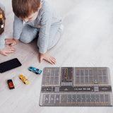 Maxbell 1/64 Scale Parking Lot Scene Display for Diecast Car Model Vehicle Scene Toy H